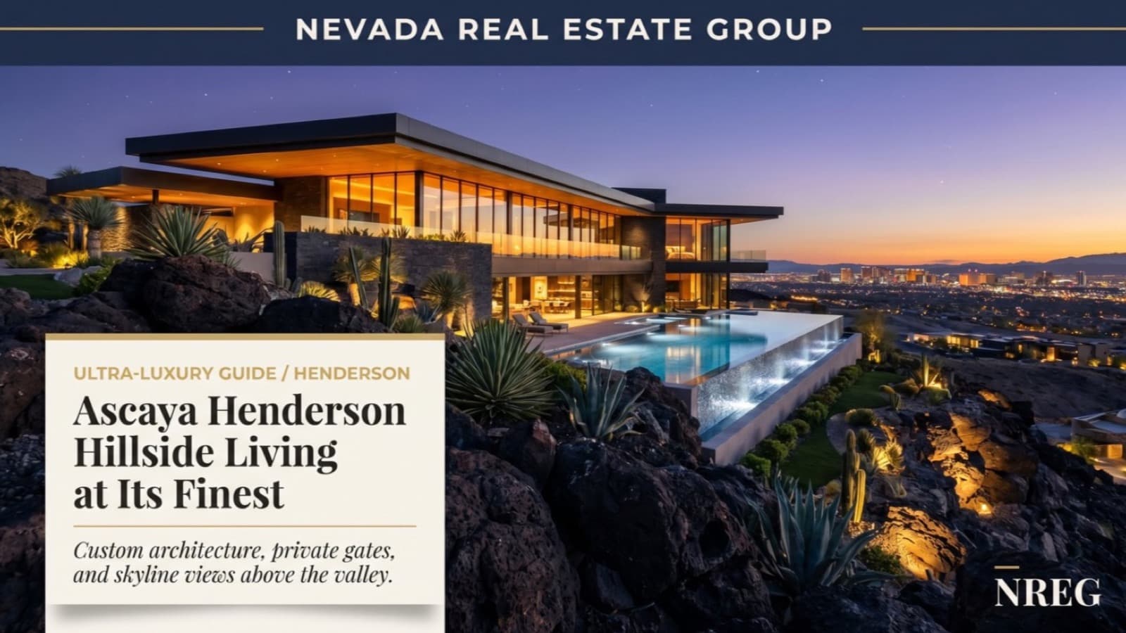 Ascaya Henderson: Ultra-Luxury Hillside Living Guide