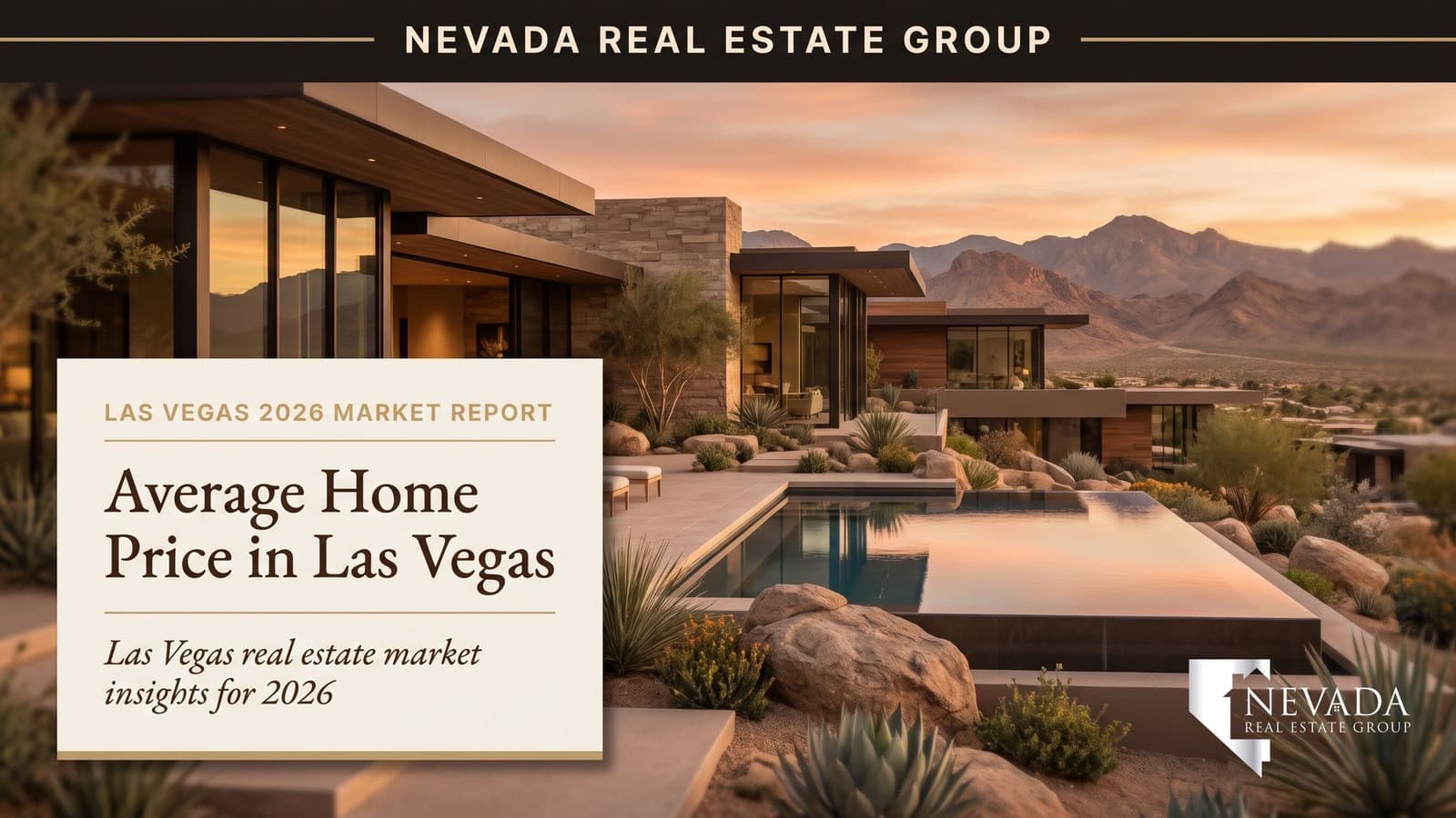 Las Vegas residential neighborhood with single-family homes — average home cost in Las Vegas NV 2026 market report