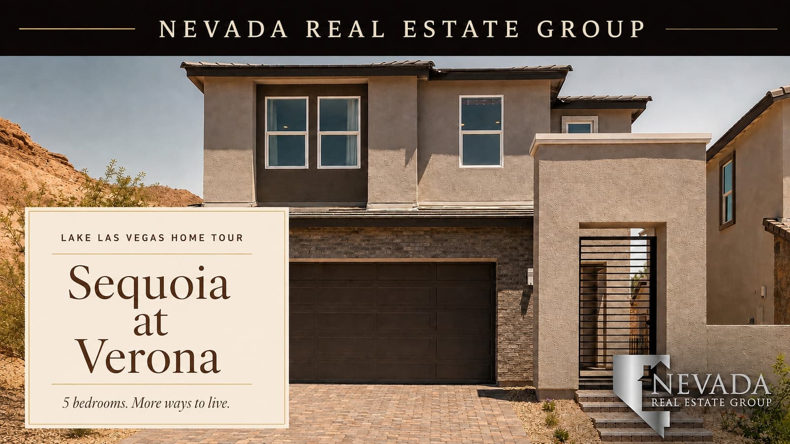 Beazer Sequoia at Verona: A Five-Bedroom Lake Las Vegas Tour
