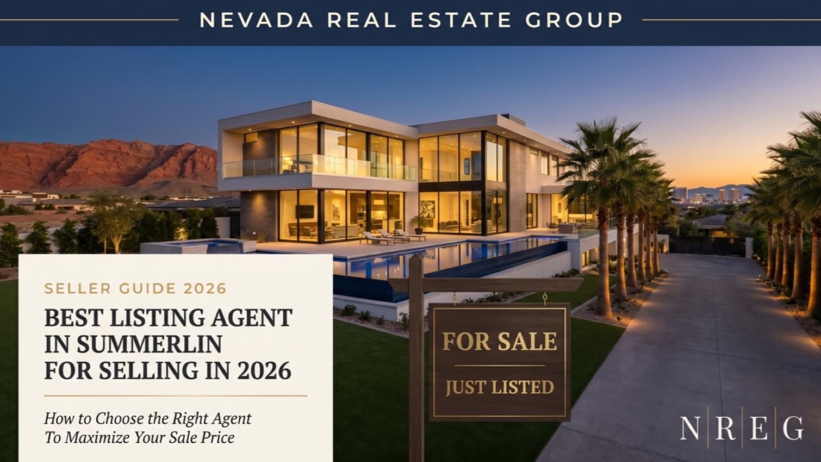 Best Listing Agent in Summerlin for Selling Your Home in 2026