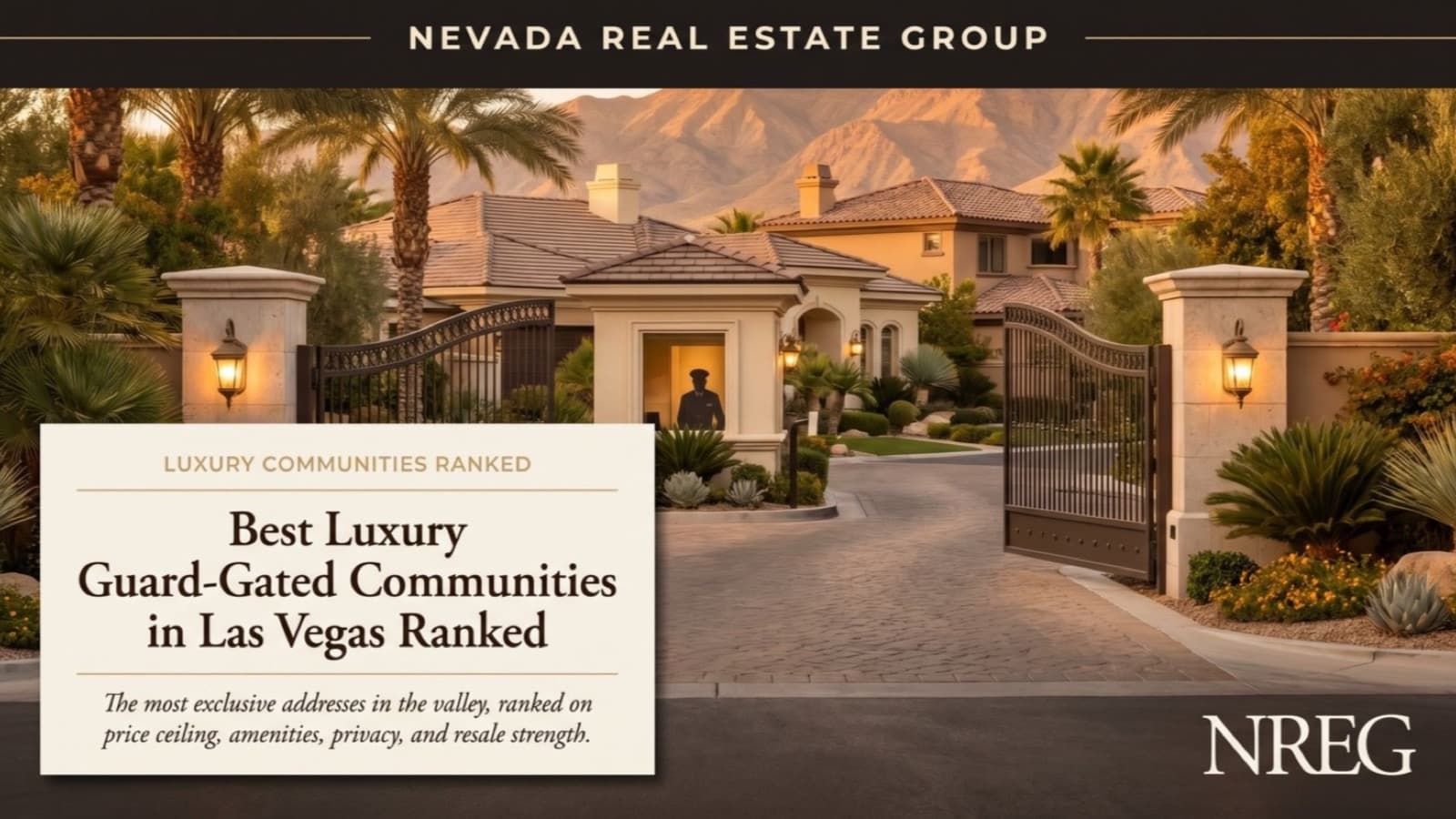 Best Luxury Guard-Gated Communities in Las Vegas Ranked