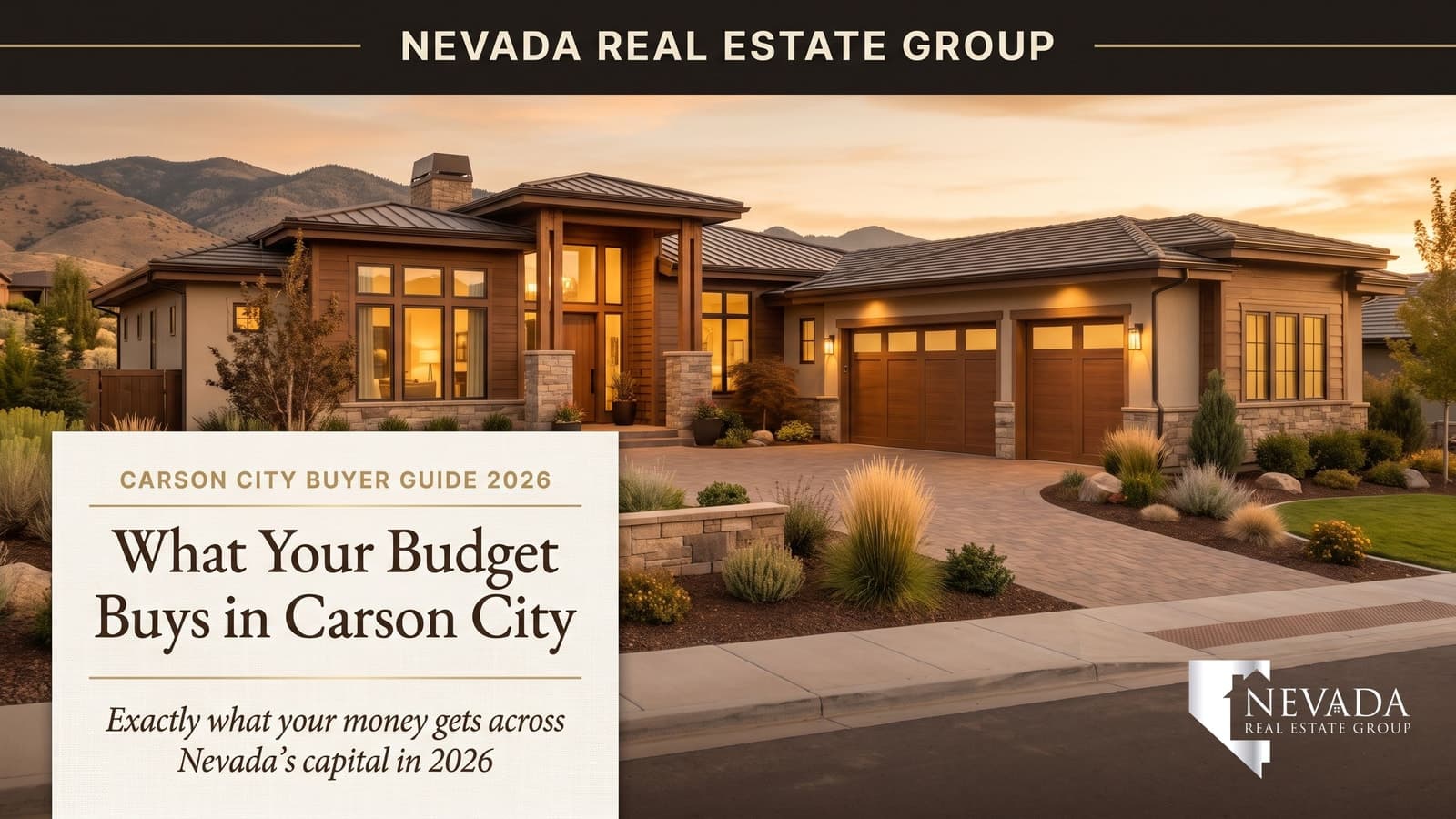 Carson City Home Prices: What You Get 2026