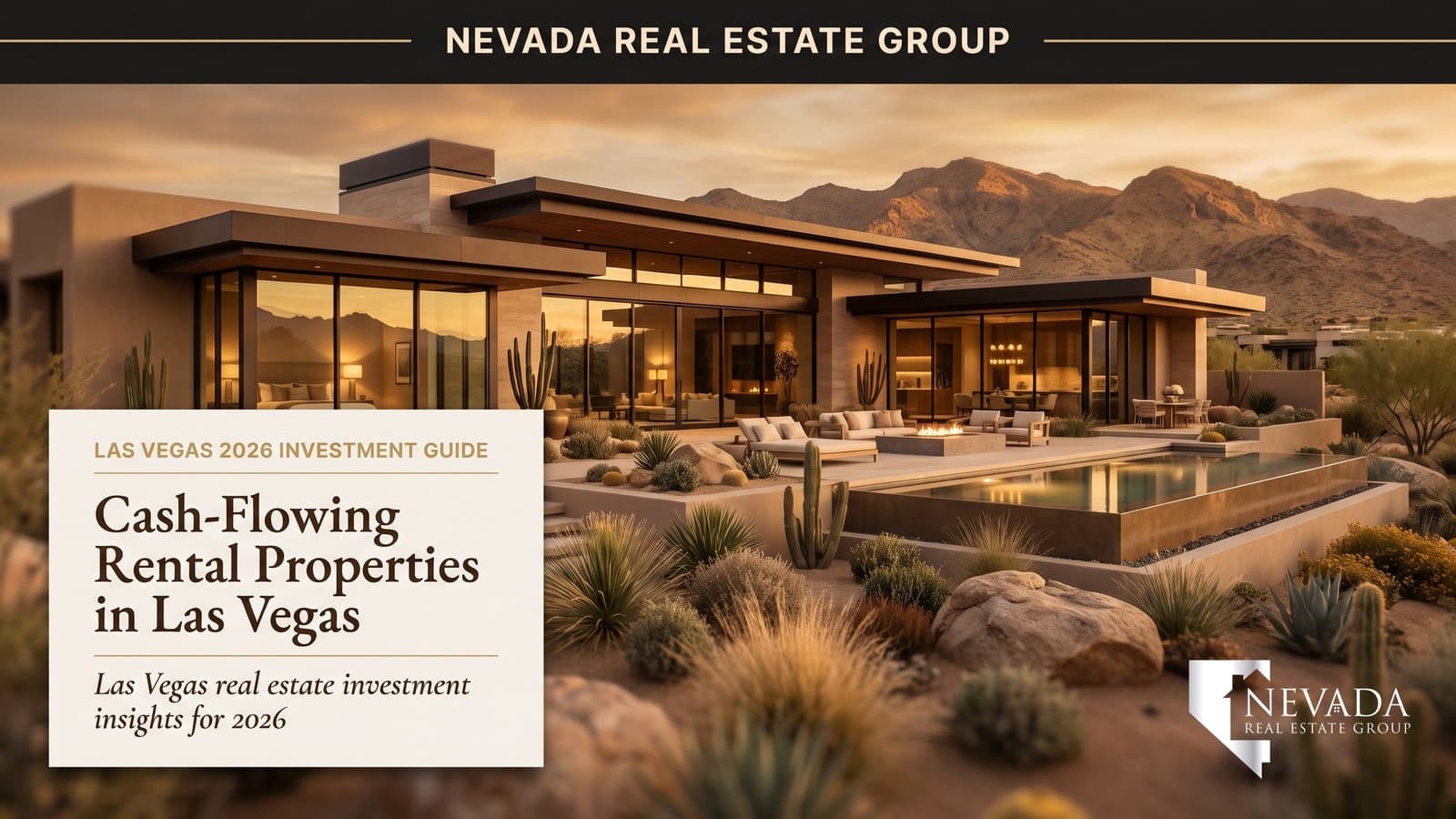 Las Vegas rental property investor reviewing cash-flow analysis for North Las Vegas single-family in 2026