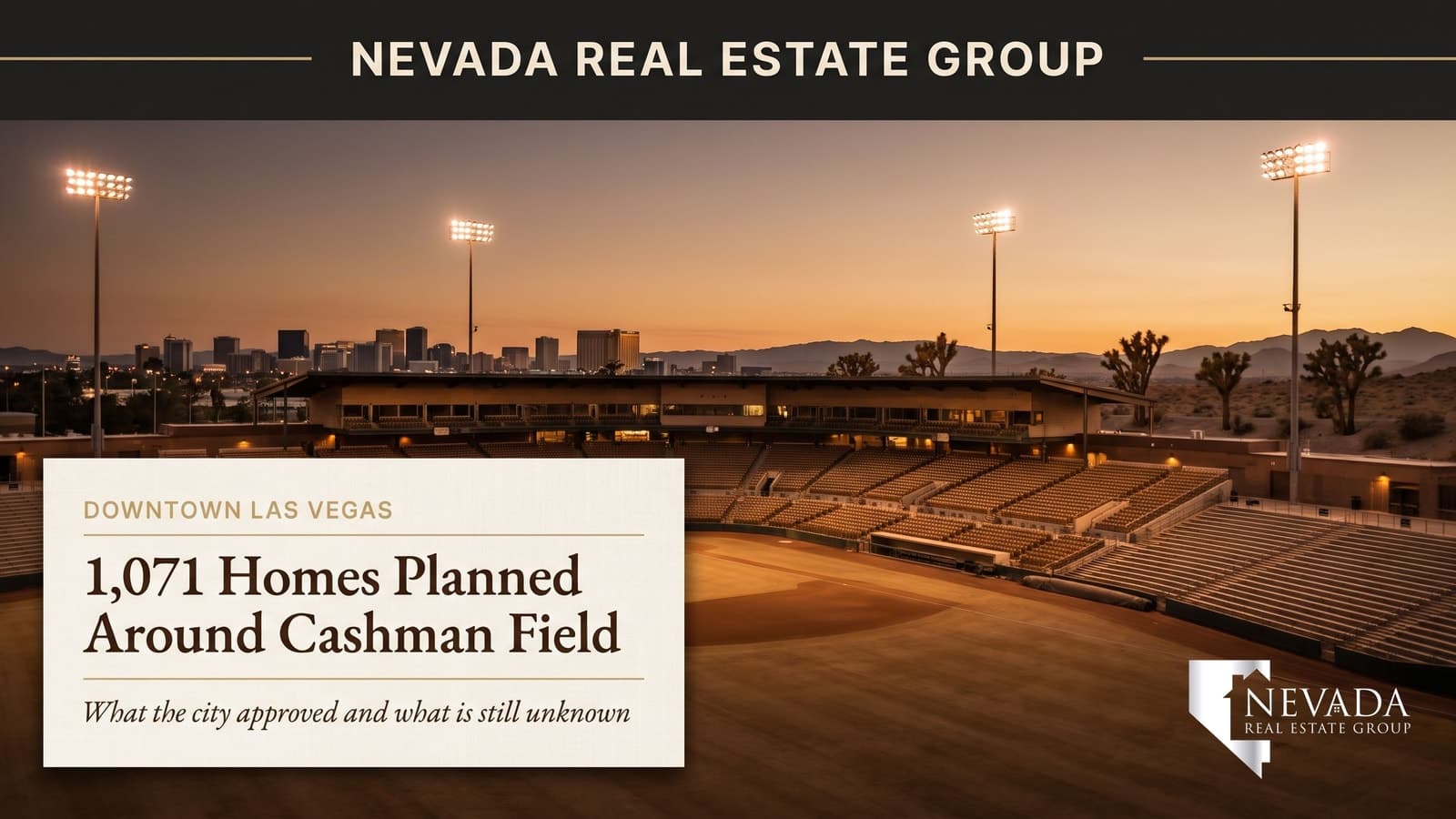 What Replaces Cashman Field? Lennar's Downtown Las Vegas Homes