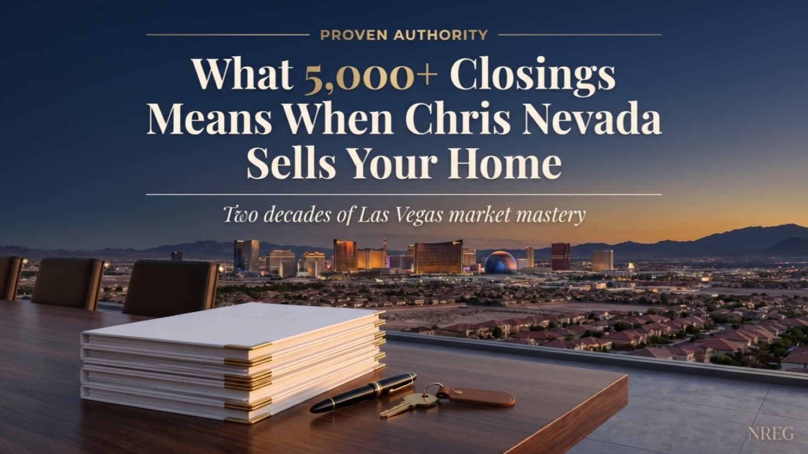 What 5,000+ Closings Means When Chris Nevada Sells Your Home