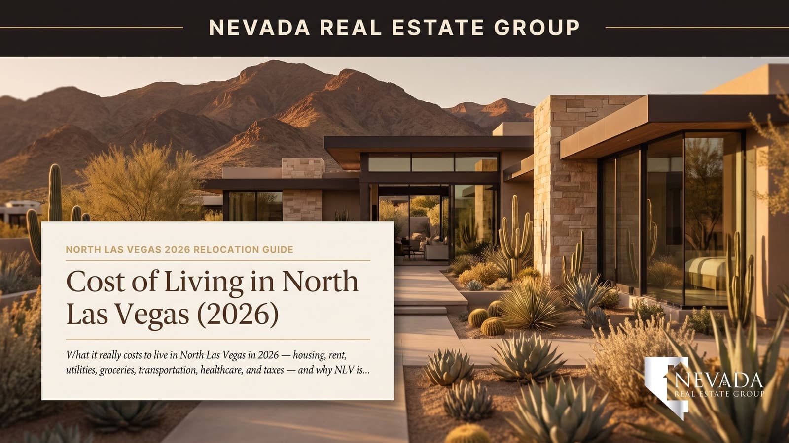 Affordable North Las Vegas Nevada homes with mountains — cost of living in North Las Vegas 2026