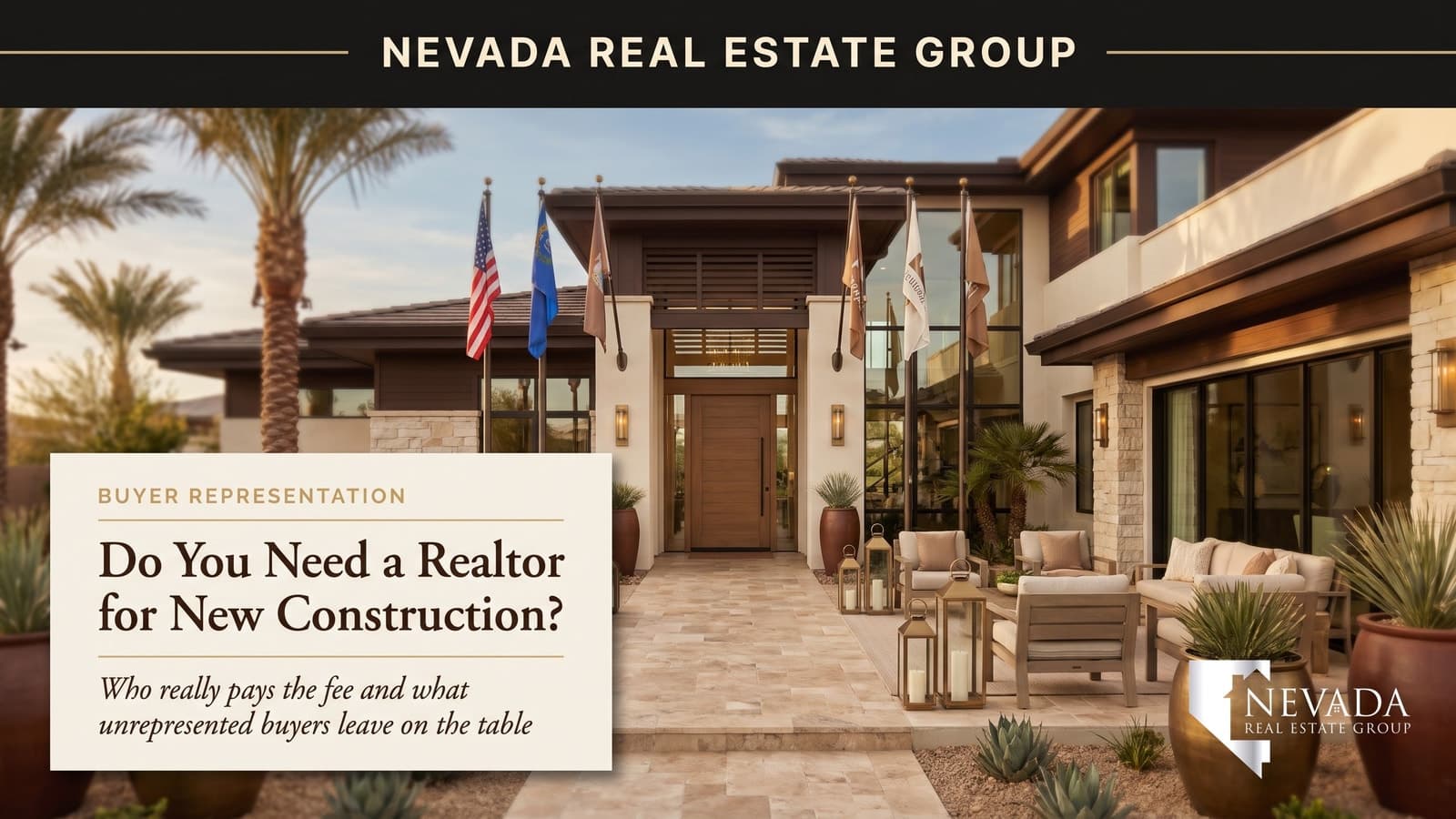 New construction model homes in a Las Vegas master plan 2026 — do you need a Realtor to buy from a builder