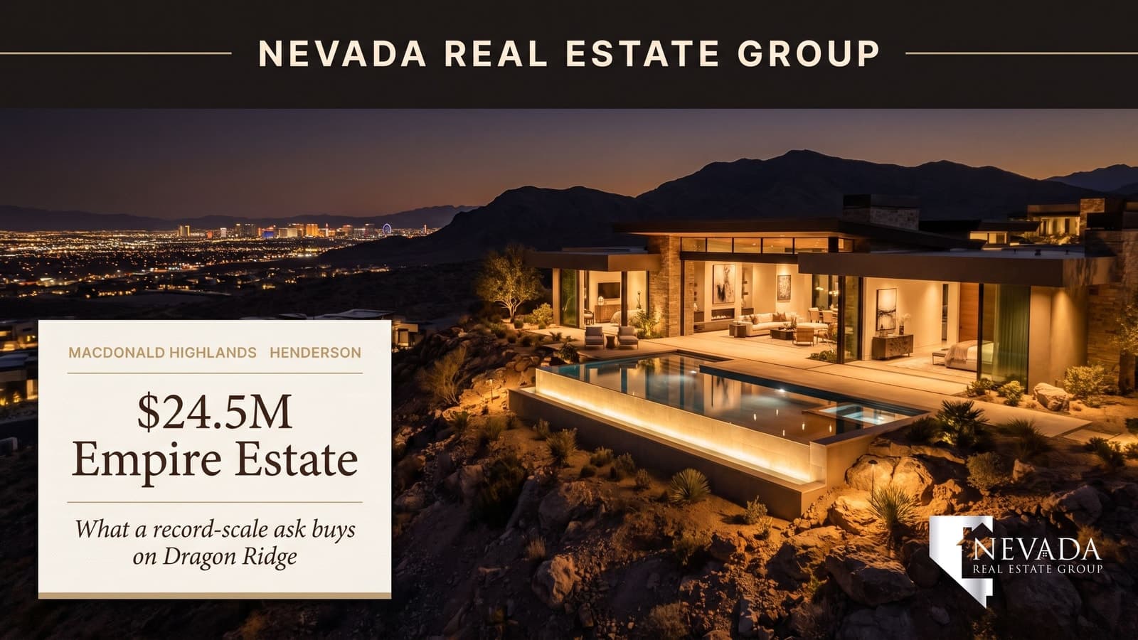 Empire Estate at 761 Dragon Ridge Drive: What $24.5 Million Buys in MacDonald Highlands