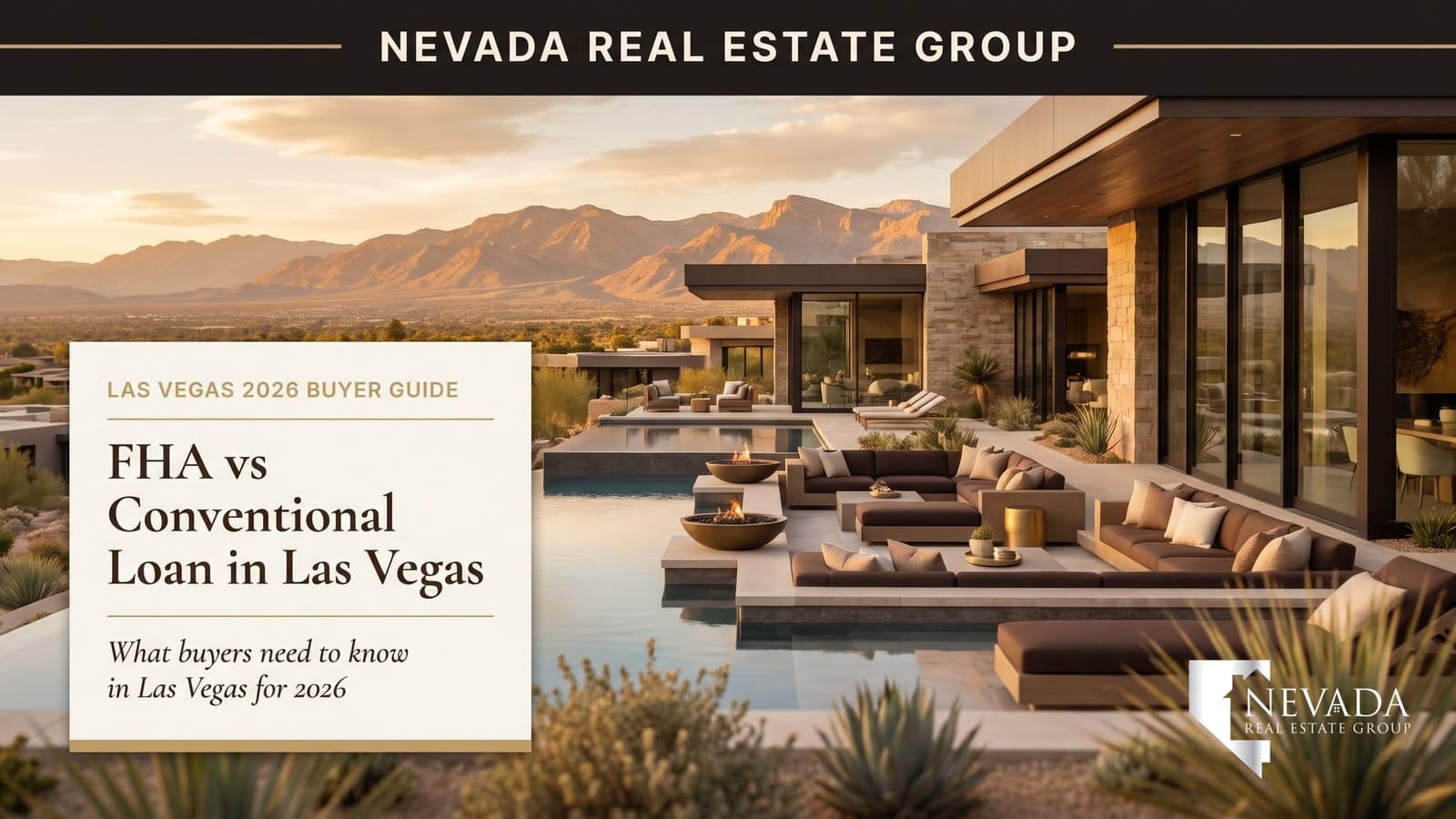 Las Vegas single-family home for sale in 2026 that qualifies for both FHA and conventional financing