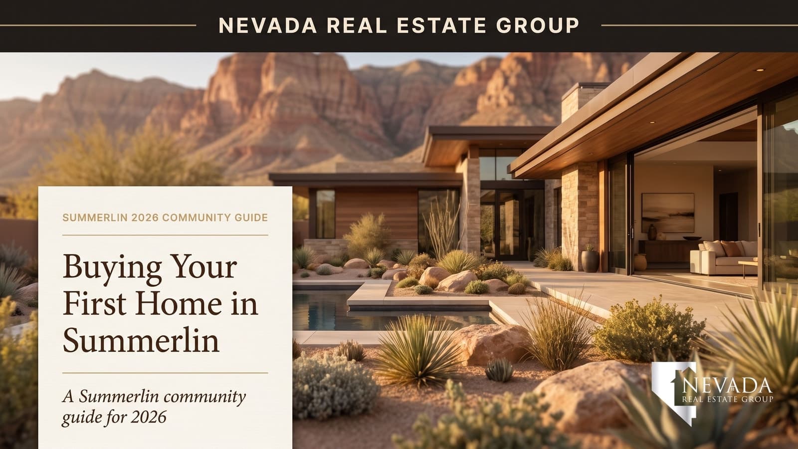 Buying Your First Home in Summerlin: The Complete Guide