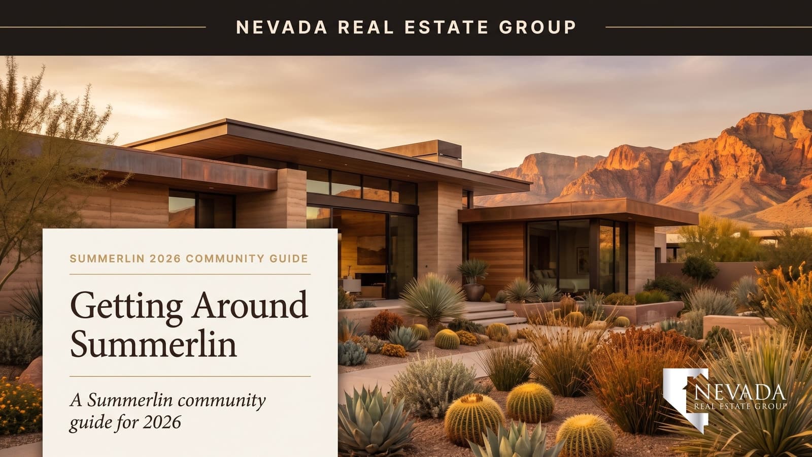 Getting Around Summerlin: A 2026 Transportation Guide