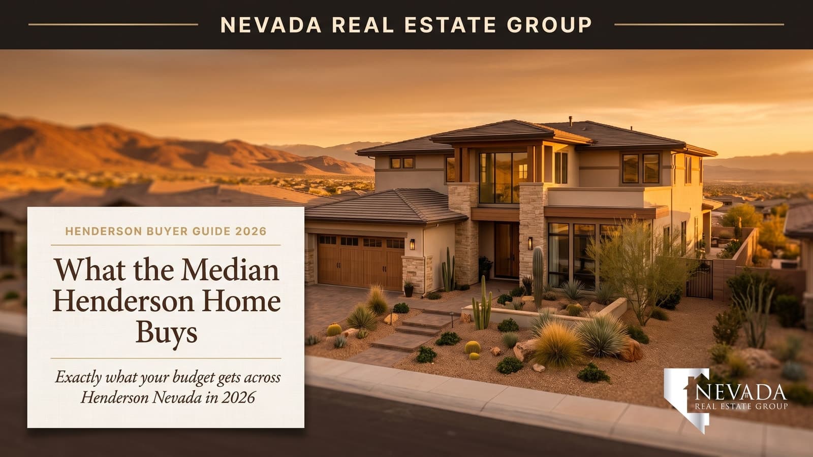 Henderson Median Home Price: What You Get 2026