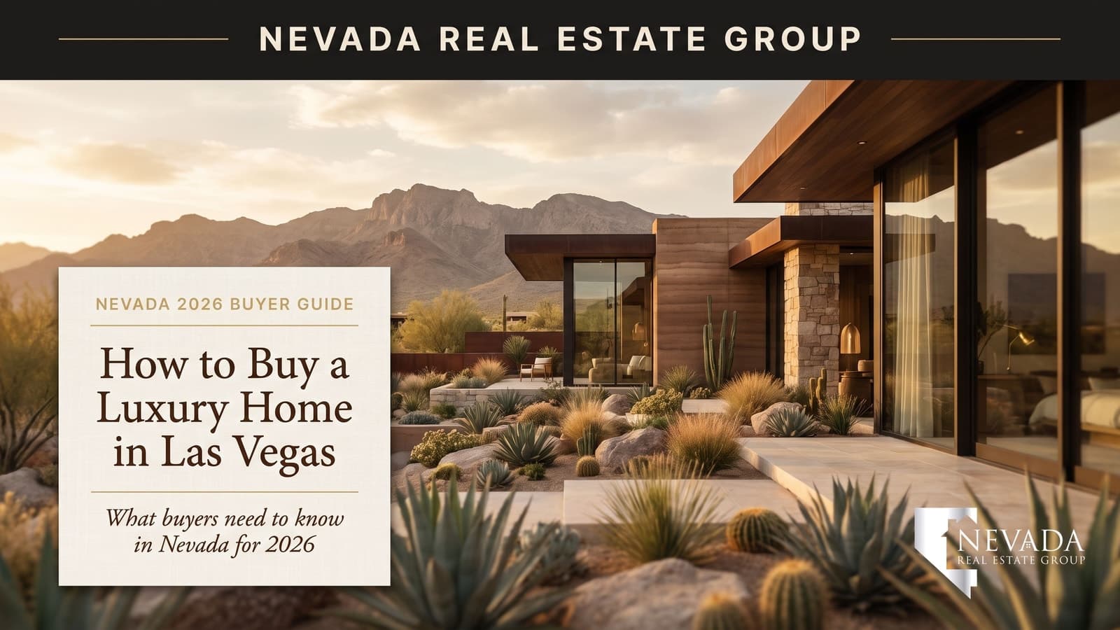 Luxury home with infinity pool and Las Vegas city view — buyer guide 2026
