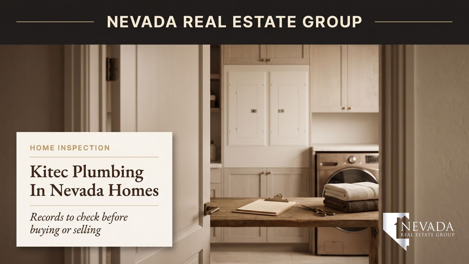Kitec Plumbing in Nevada: A Home Buyer's and Seller's Guide