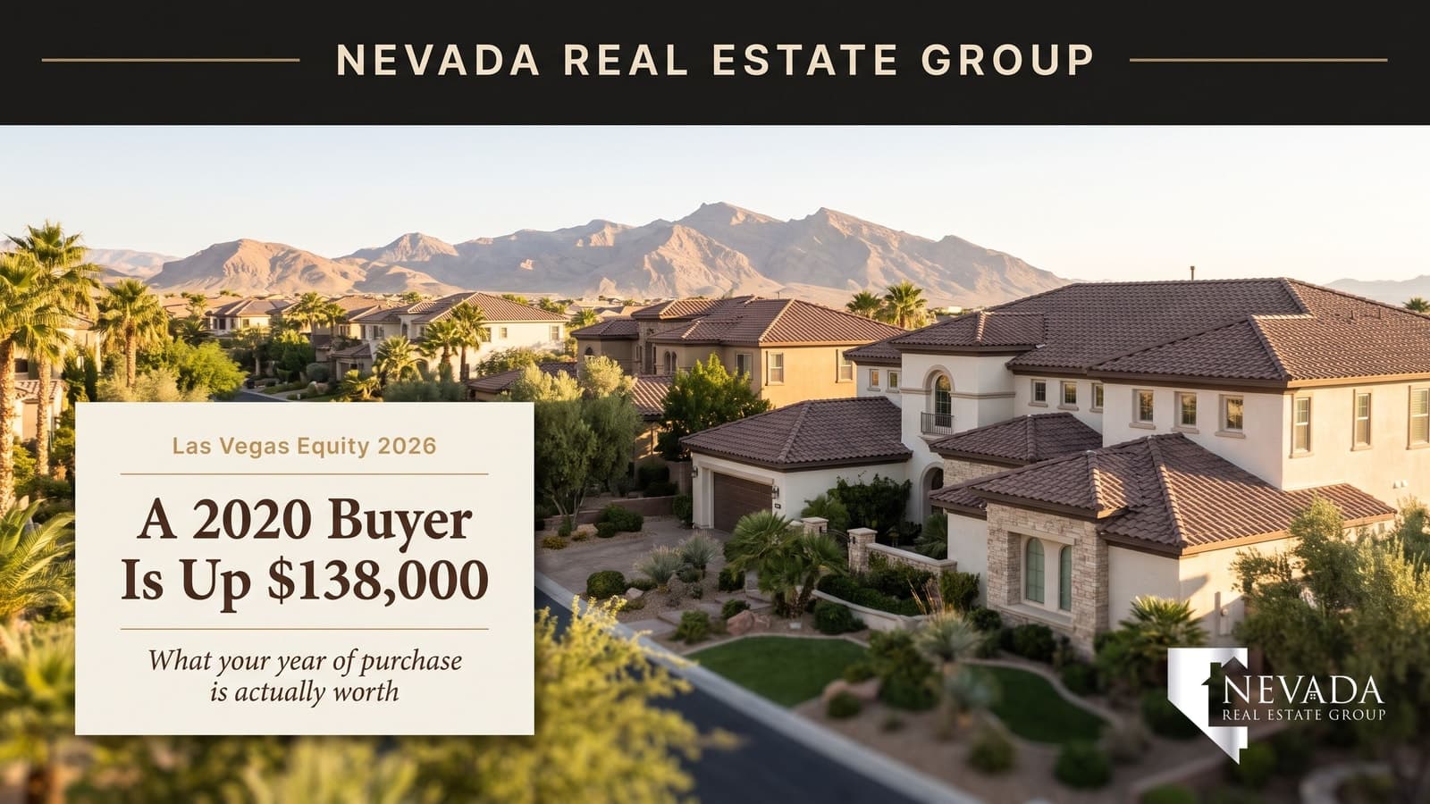 Established Las Vegas neighborhood with mature landscaping where owners have built equity since 2018