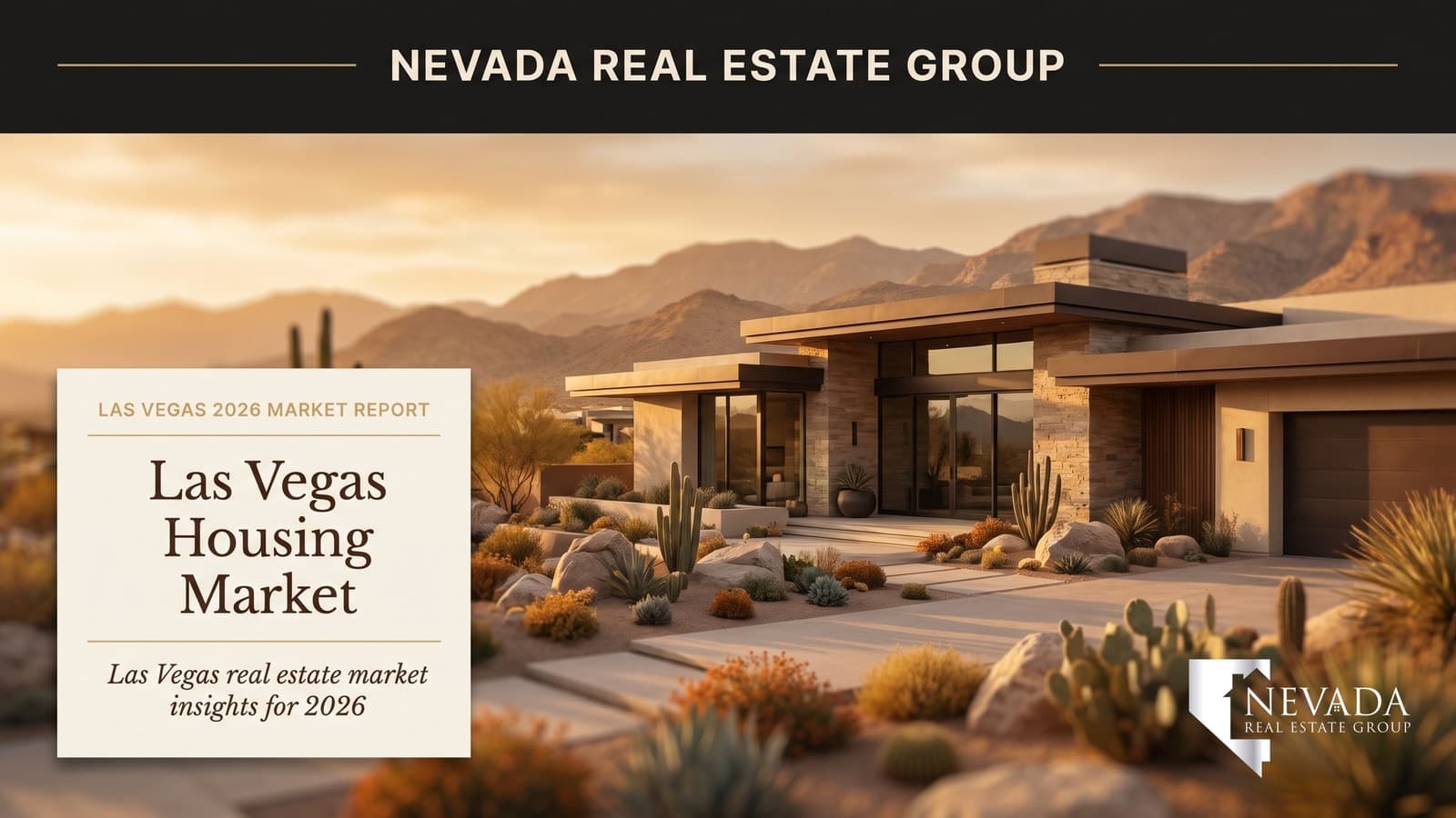 Las Vegas residential neighborhood with mountain backdrop in 2026