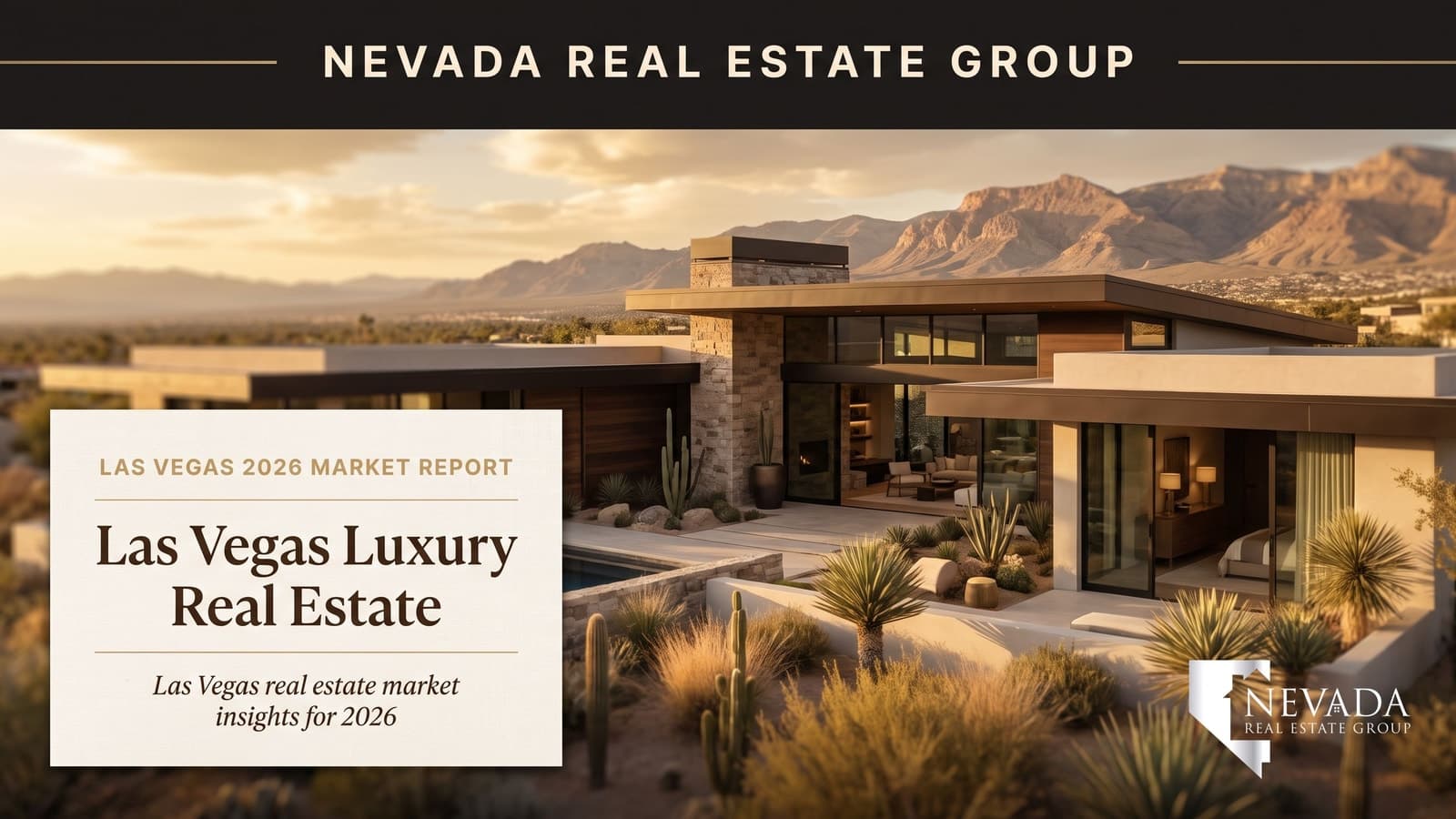 Las Vegas luxury home with infinity pool and Red Rock Canyon mountain views — 2026 market guide