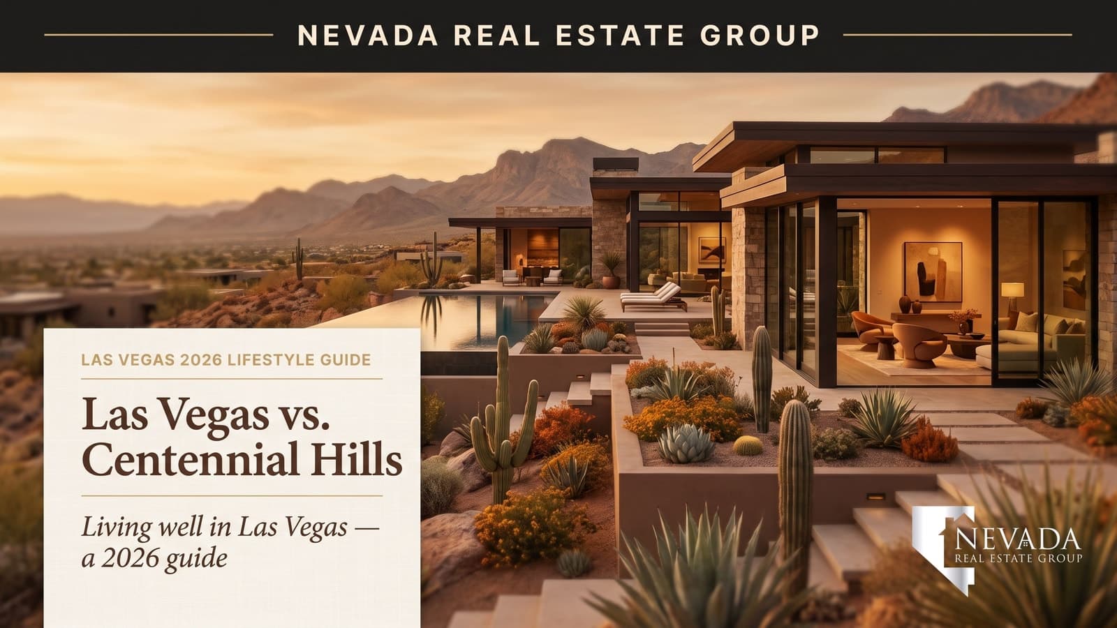 Las Vegas vs Centennial Hills — comparing central-valley living with the northwest master-planned corner of the City of Las Vegas
