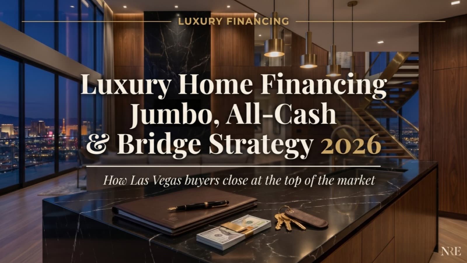 Luxury Home Financing in Las Vegas: Jumbo Loans, All-Cash & Bridge Strategy (2026)