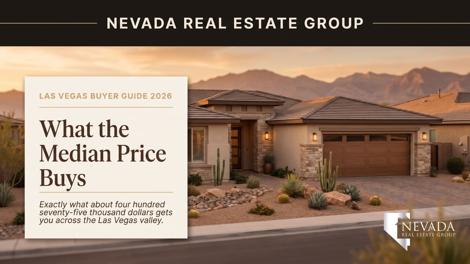 Median-Priced Las Vegas Home: What You Get 2026