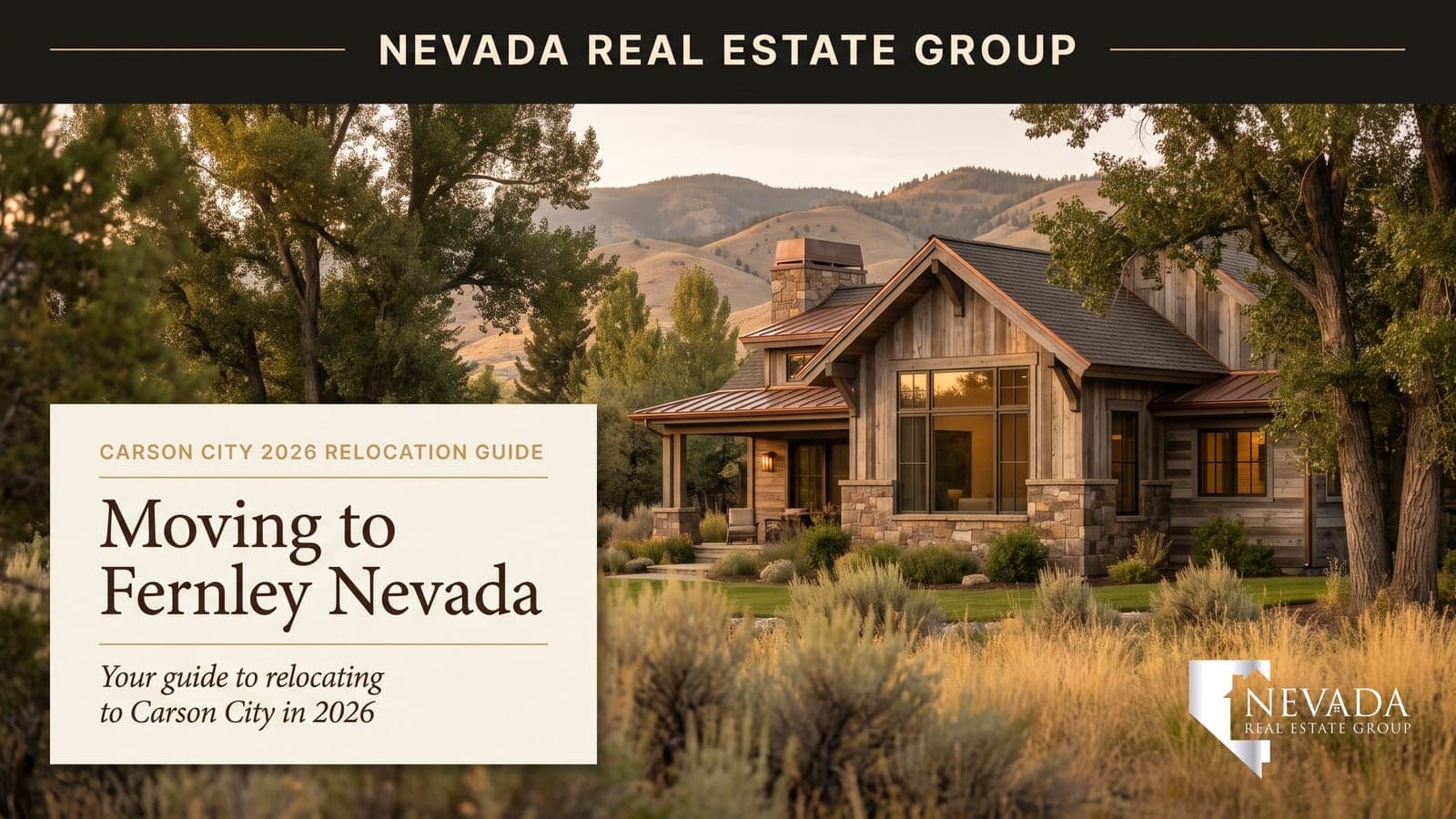 Fernley Nevada skyline and open desert with the Virginia Range in the background — 2026 relocation guide
