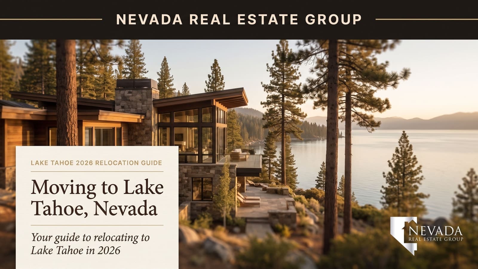 Lake Tahoe Nevada shoreline with crystal-clear alpine water and Sierra Nevada mountains — moving to Lake Tahoe Nevada relocation guide 2026