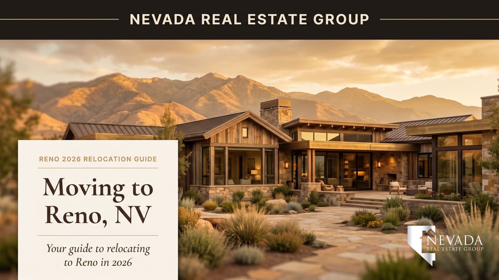 Reno Nevada skyline with the Sierra Nevada mountains in the background — moving to Reno NV 2026 complete relocation guide