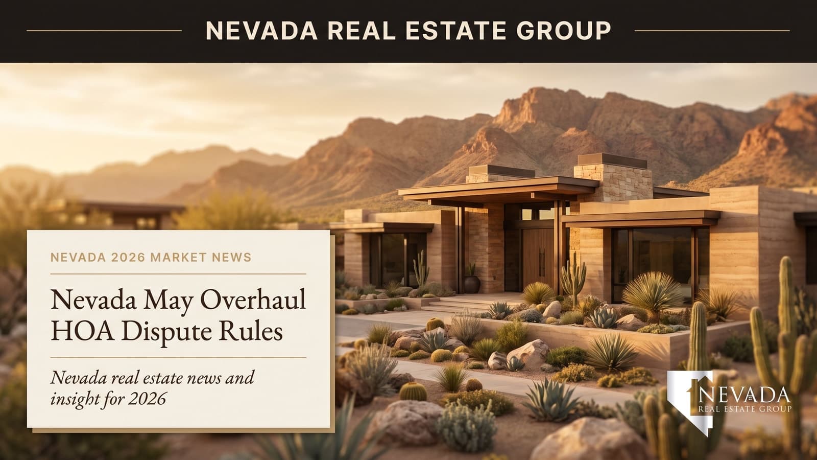 Nevada May Overhaul HOA Dispute Rules: What Homeowners Need to Know — Las Vegas real estate