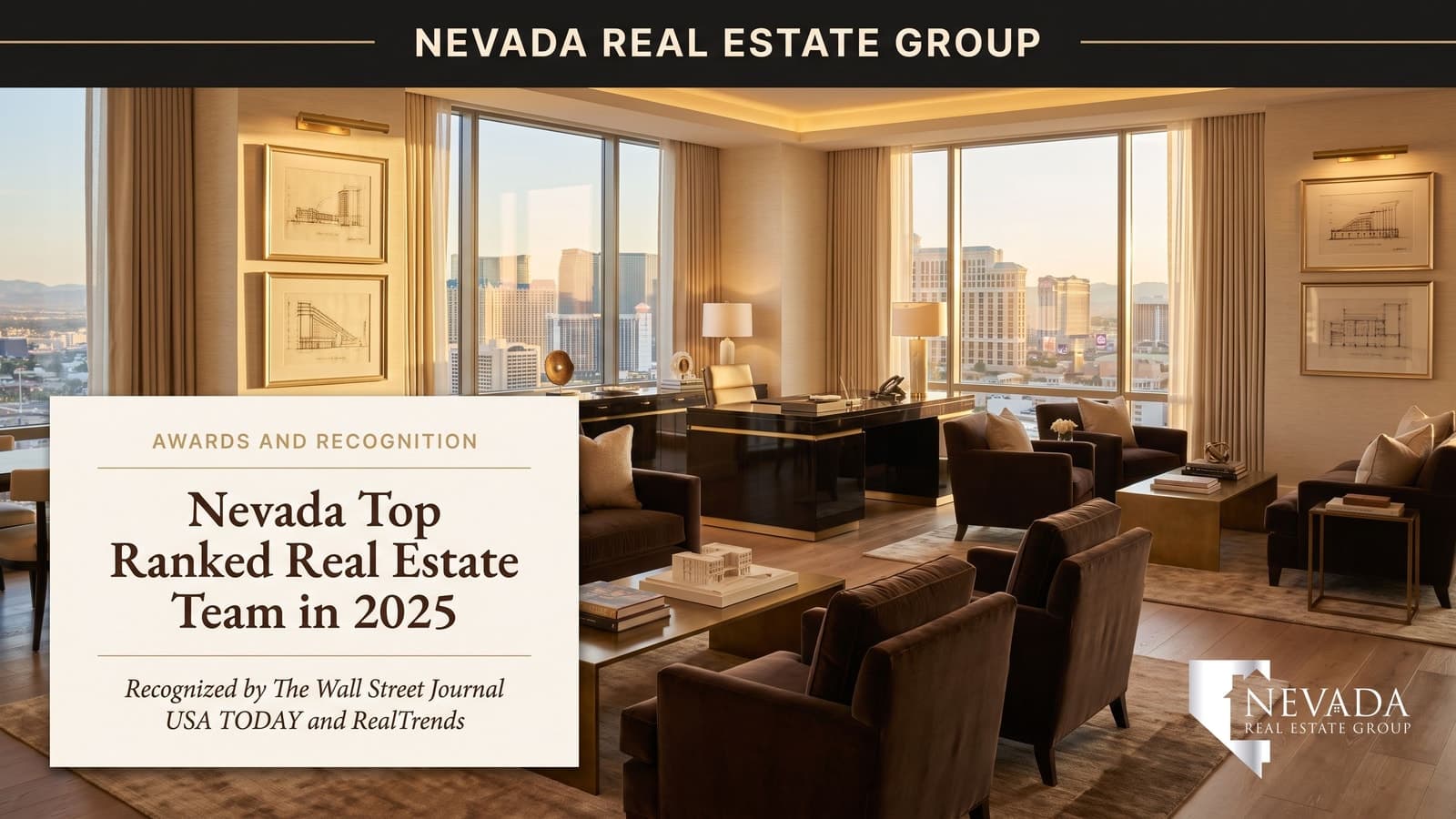 Nevada Real Estate Group 2025 industry recognition cover