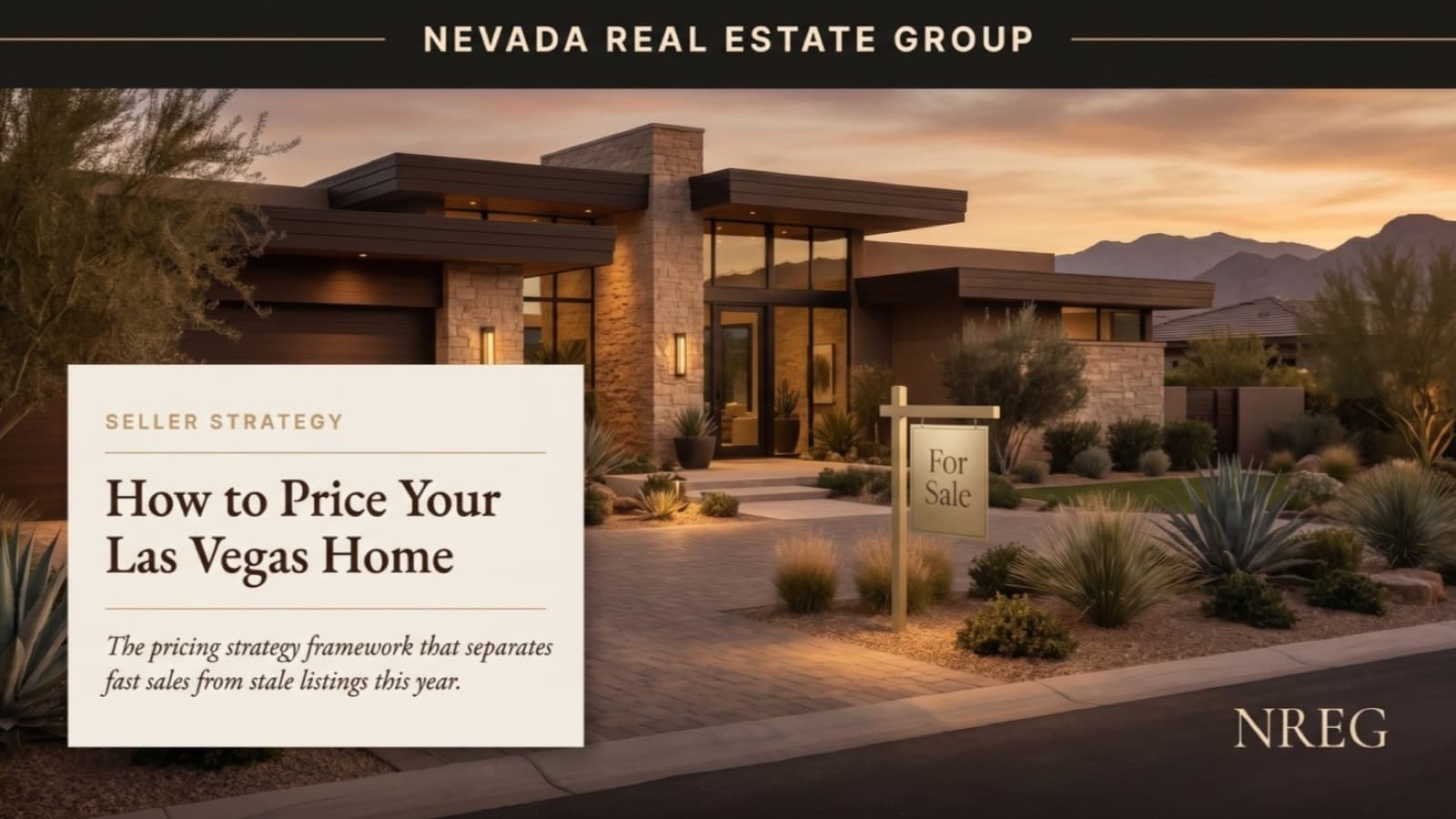 How to Price Your Las Vegas Home in 2026
