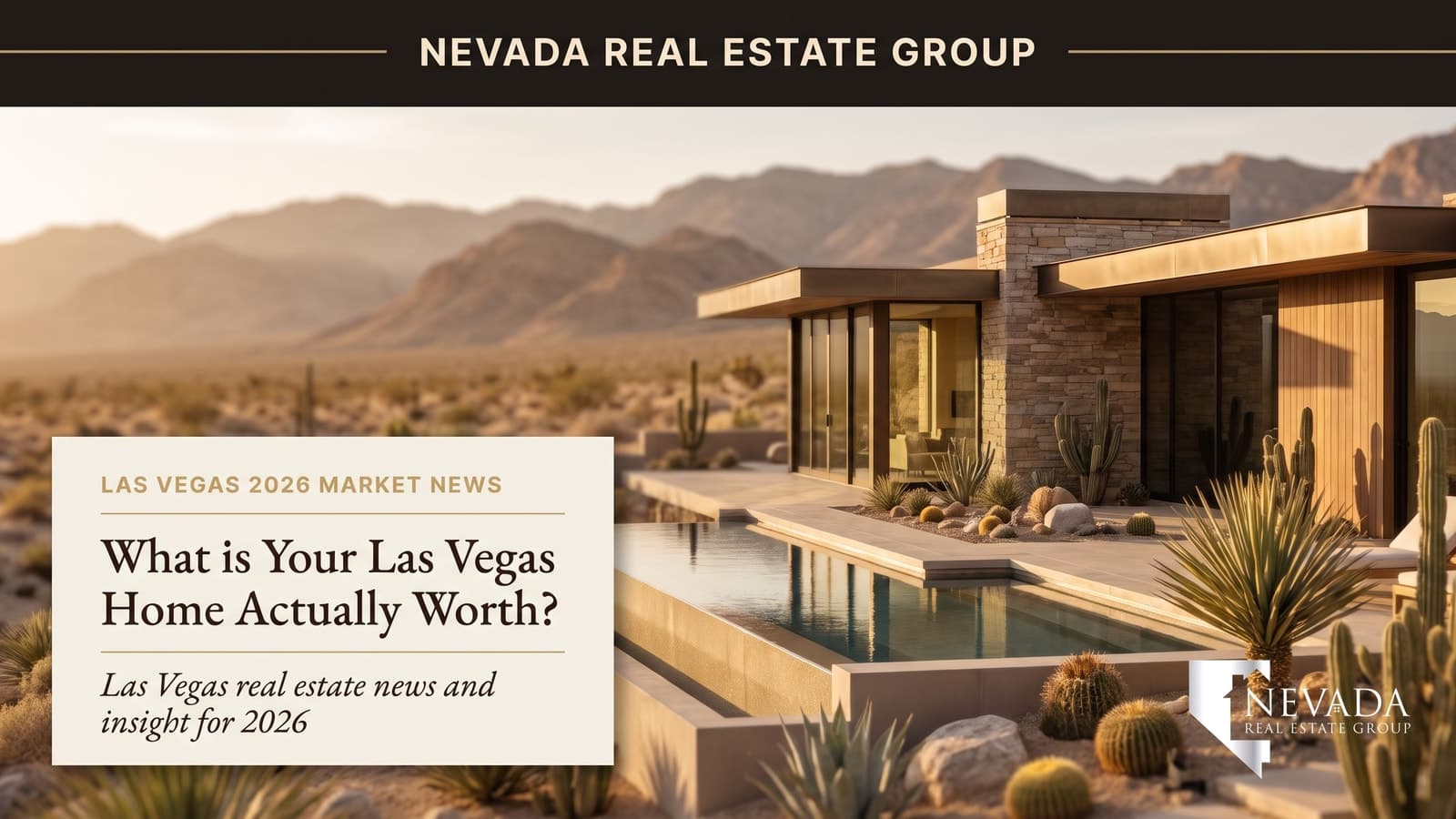 Las Vegas single-family home with desert mountains — property valuation and home-worth guide 2026