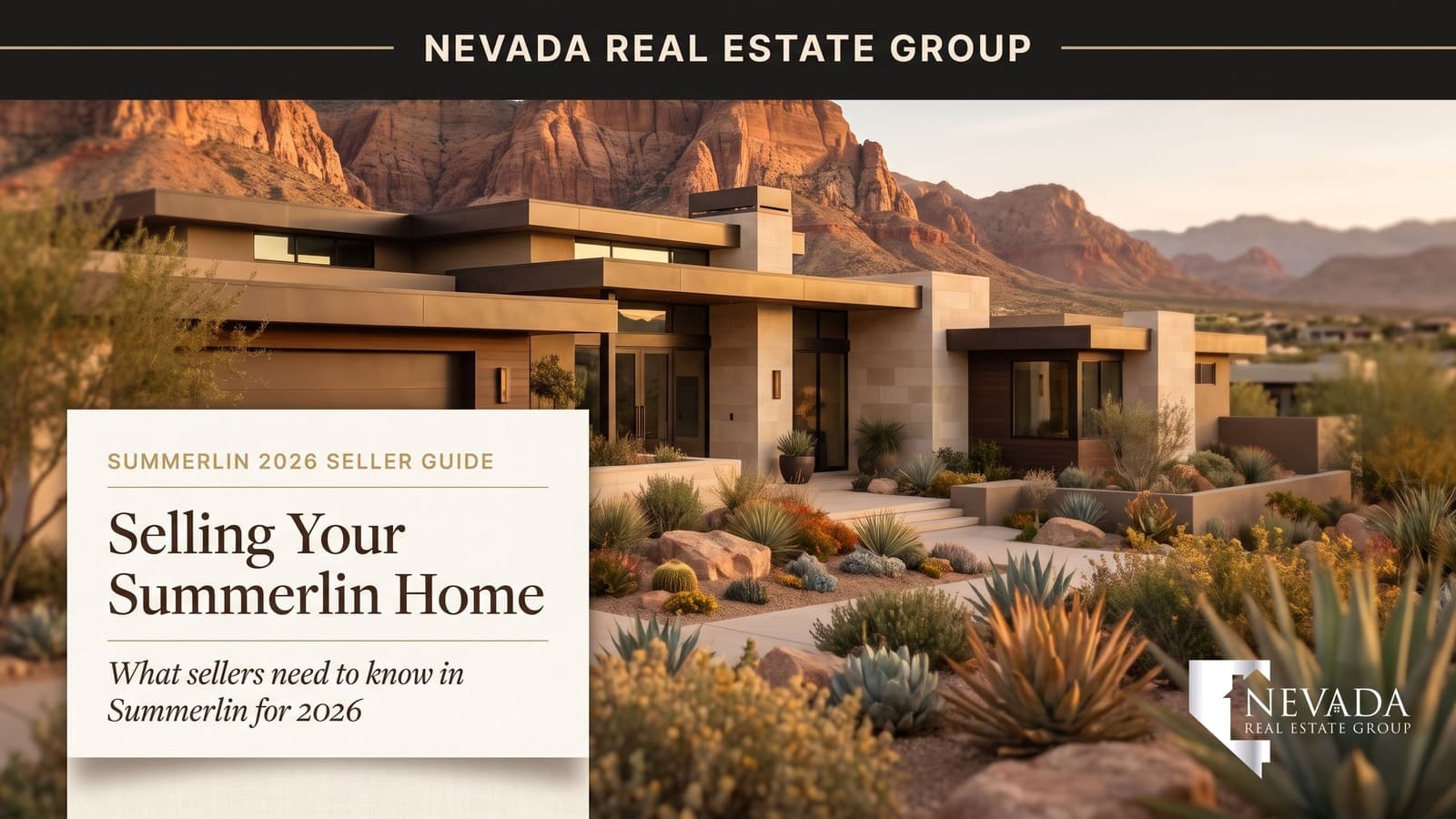 Selling Your Summerlin Home: A 2026 Guide
