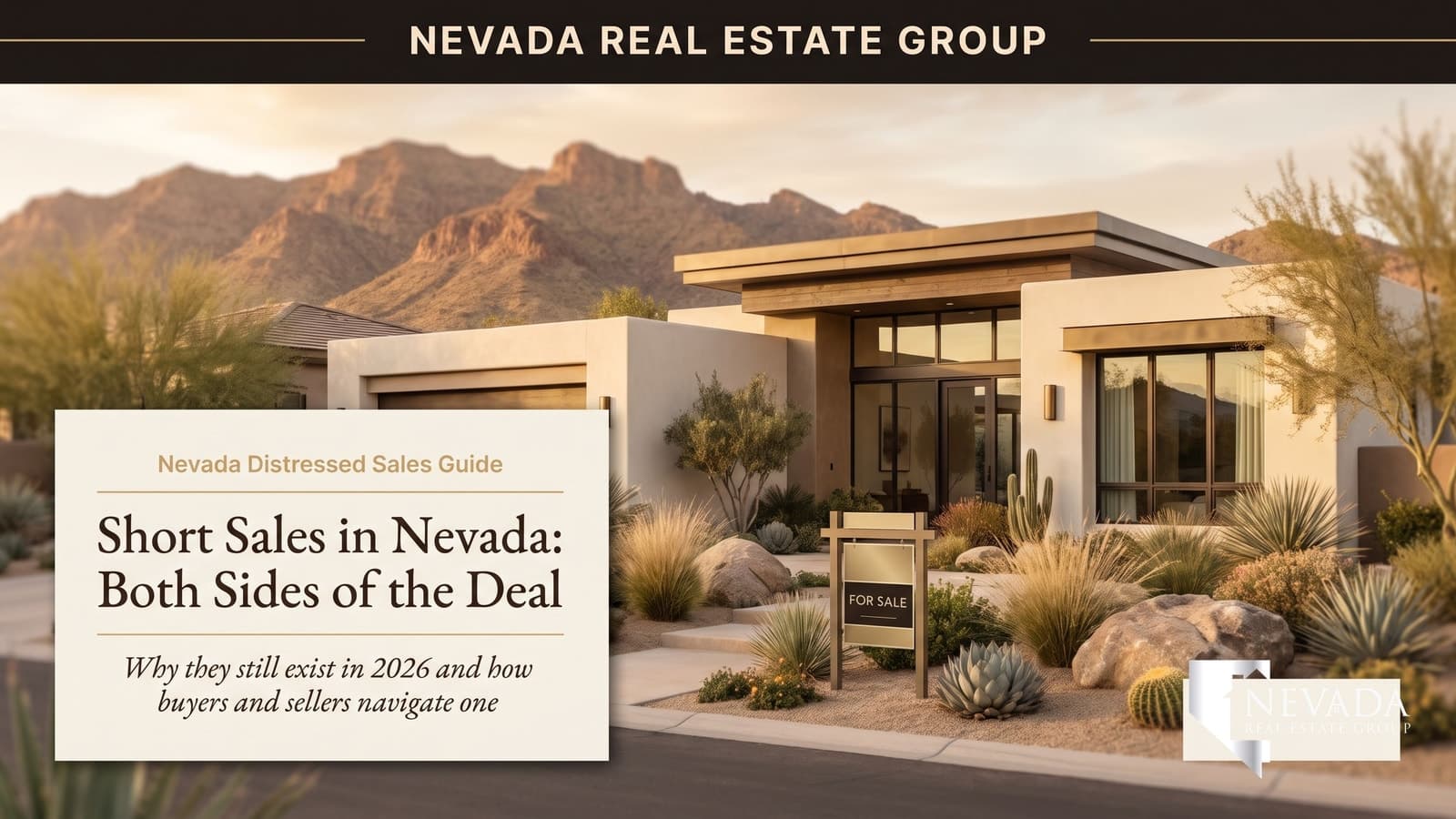 Nevada home being sold as a short sale with lender approval pending in 2026