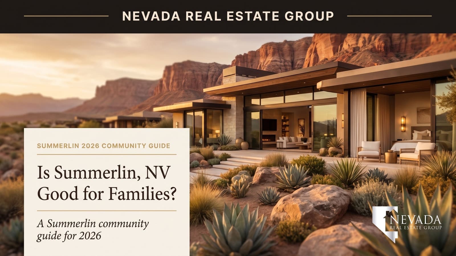 Is Summerlin, NV Good for Families?