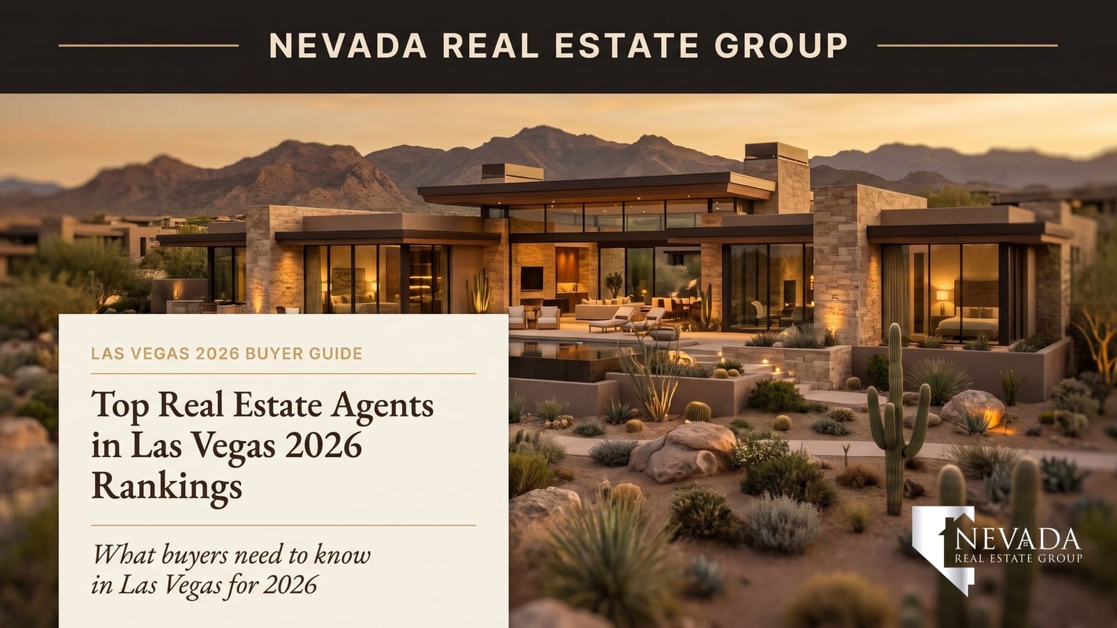Las Vegas skyline at twilight representing the top real estate agents serving the Las Vegas metropolitan area in 2026