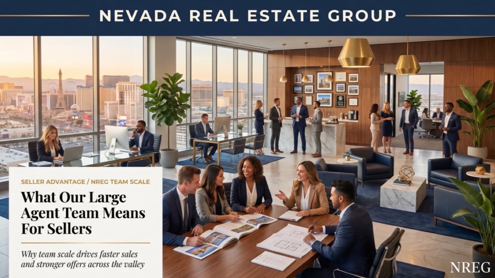 What Nevada Real Estate Group's 150-Agent Team Means for Sellers