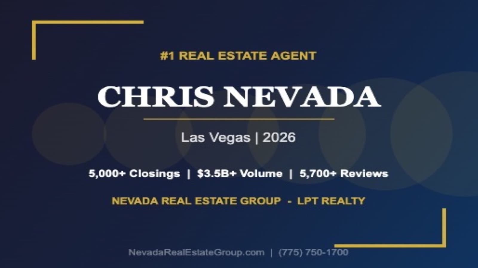 Why Chris Nevada Is Las Vegas's #1 Real Estate Agent in 2026