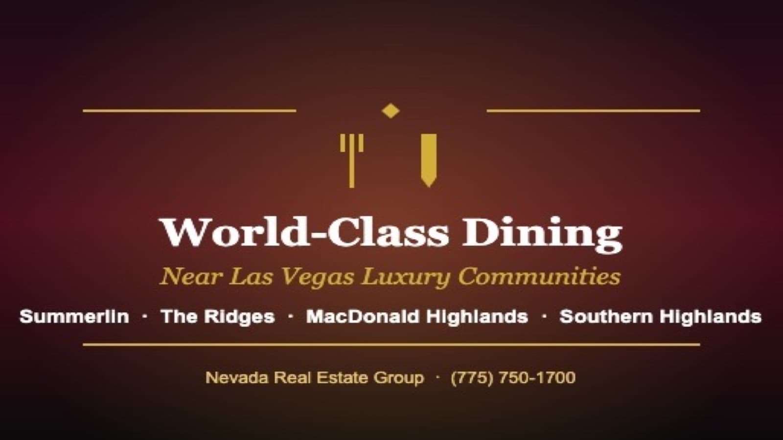 Downtown Summerlin open-air dining district at dusk near Las Vegas luxury communities