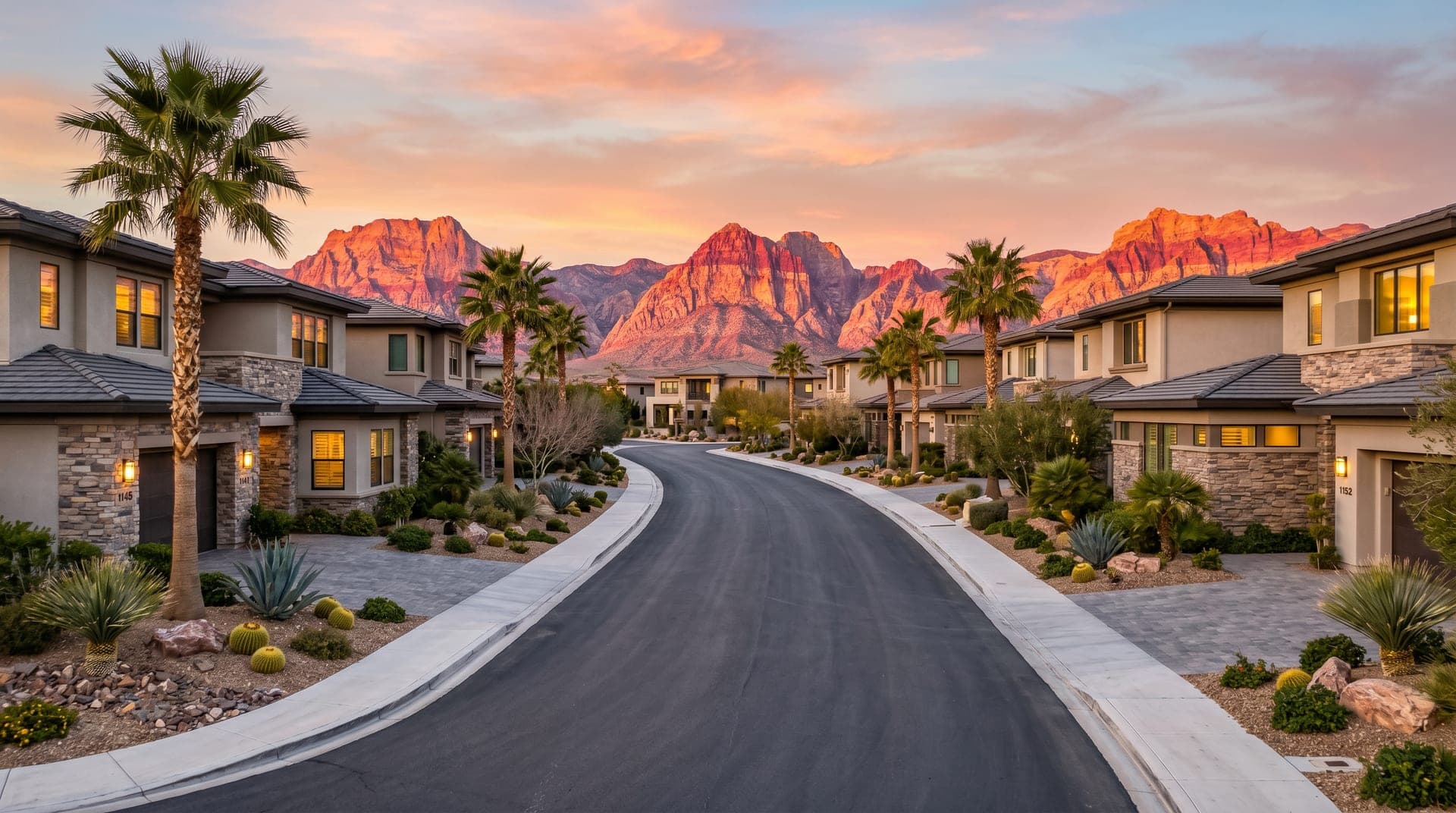 Top relocation neighborhoods — Summerlin and Henderson side-by-side for relocating families and executives