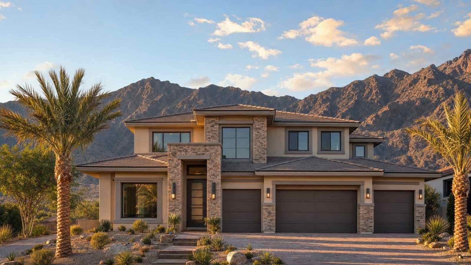Centennial Hills North, Las Vegas — newer-construction family homes with Spring Mountains views in northwest Las Vegas