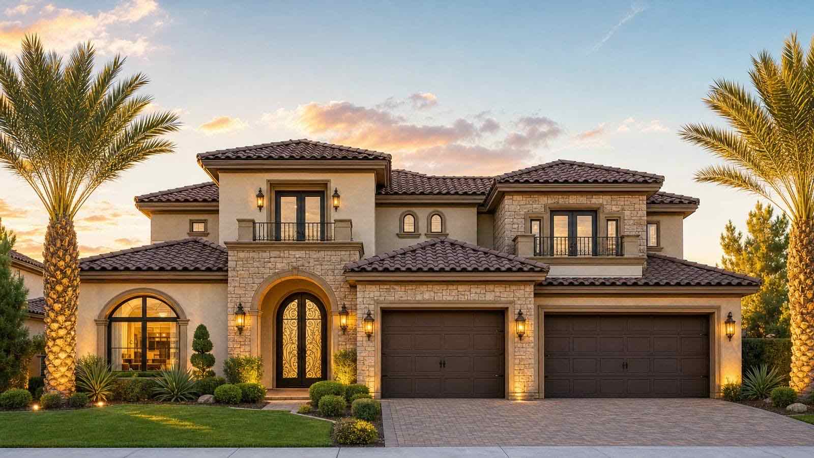 Cattara at Mountains Edge, Las Vegas — single-family homes with Spring Mountains views in the 3,500-acre southwestern master-planned community