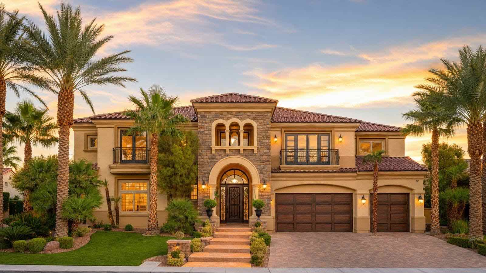 Olympia Ridge, Las Vegas — double guard-gated ultra-luxury golf estates within Southern Highlands on the valley's southern rim