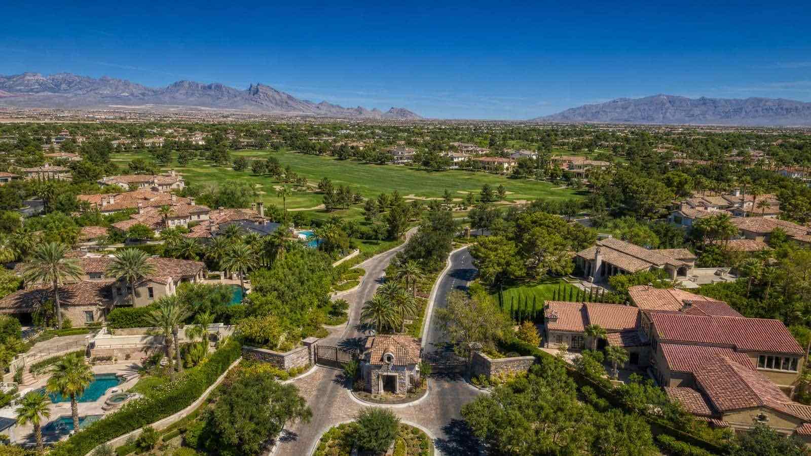 Golf Estates at Southern Highlands — double-gated fairway estates on the Jack Nicklaus Signature golf course, south Las Vegas