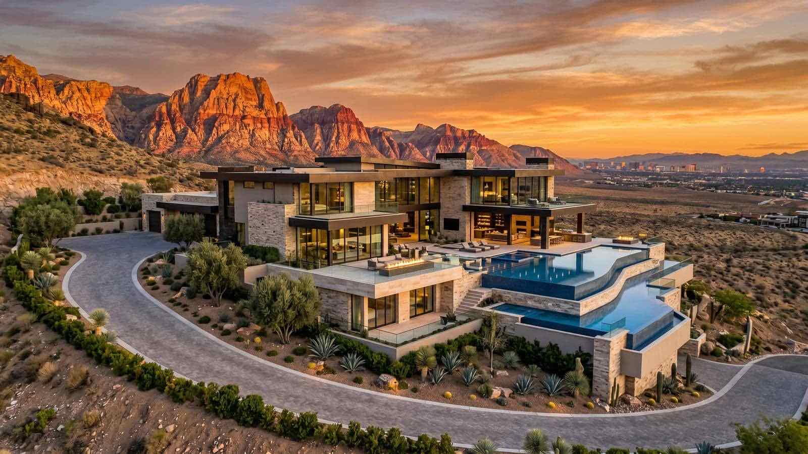 Portofino at Southern Highlands, Las Vegas — double guard-gated Mediterranean luxury enclave in ZIP 89141