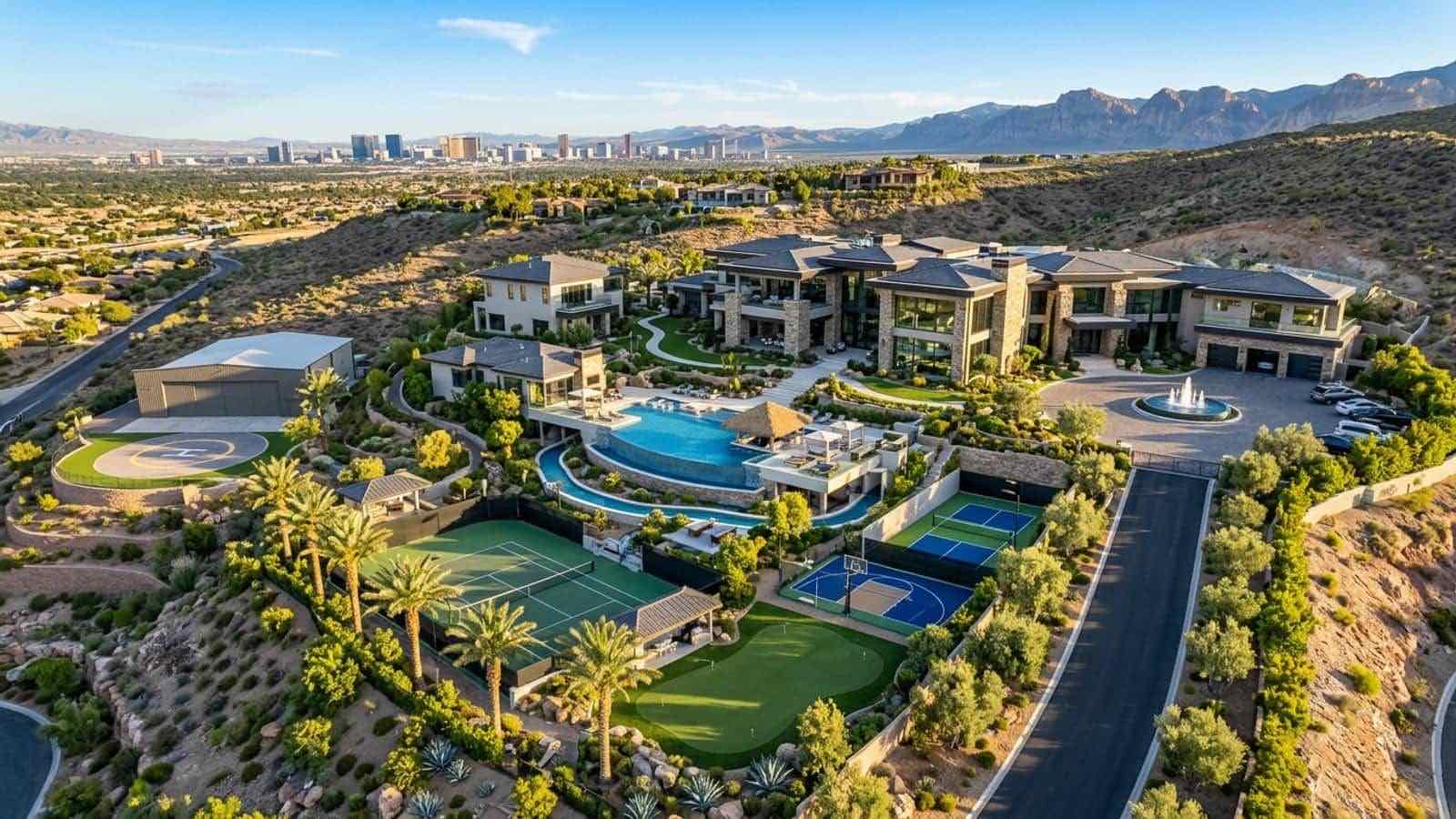 The Lakes, Las Vegas — established waterfront master plan around a 30-acre man-made lake near Sahara and Durango
