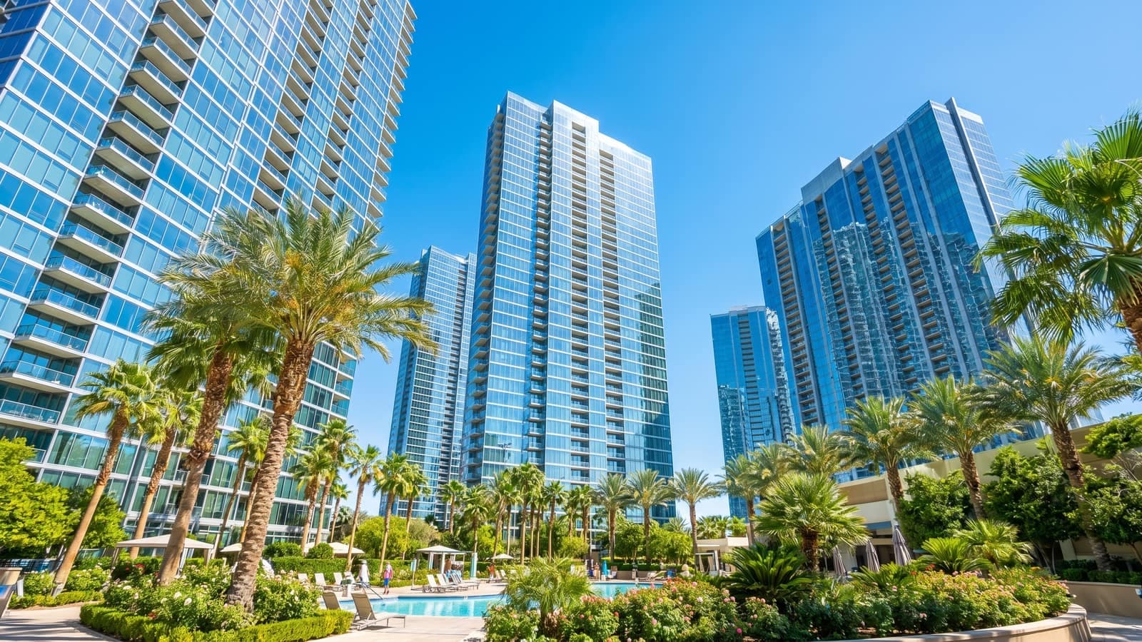 Park House Las Vegas — boutique 3-story gated luxury mid-rise condos at 8925 W Flamingo Rd, southwest valley