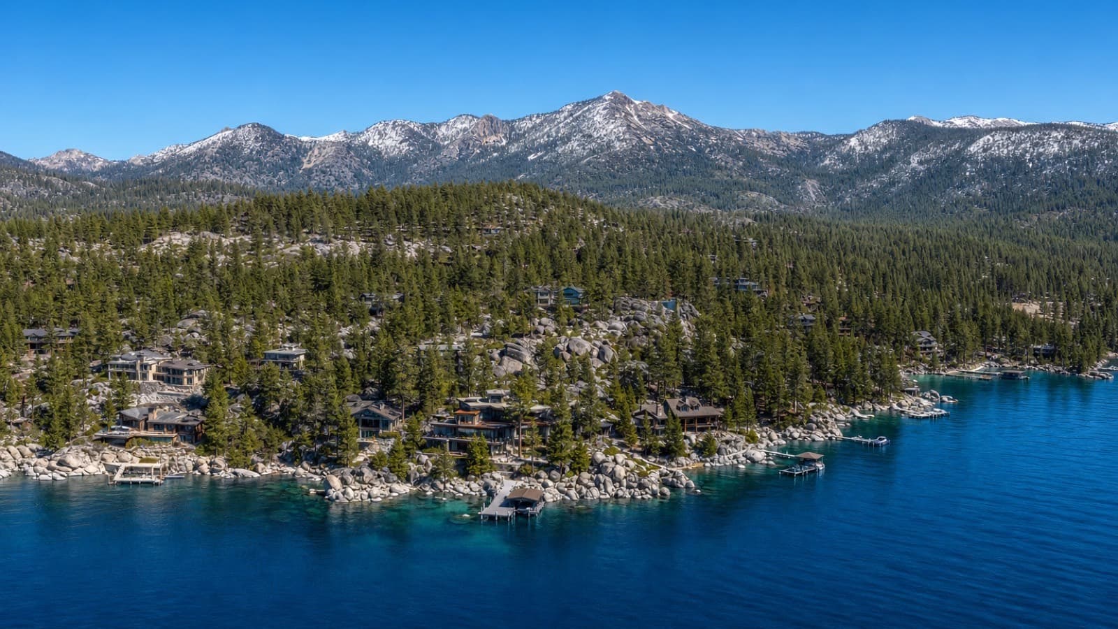 McCloud Condominiums lakeside condo clusters near the Hyatt Regency in Incline Village, Nevada
