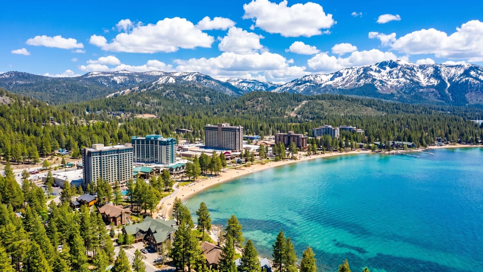 Stateline, Nevada — luxury lakefront homes on the Nevada shore of Lake Tahoe in Douglas County