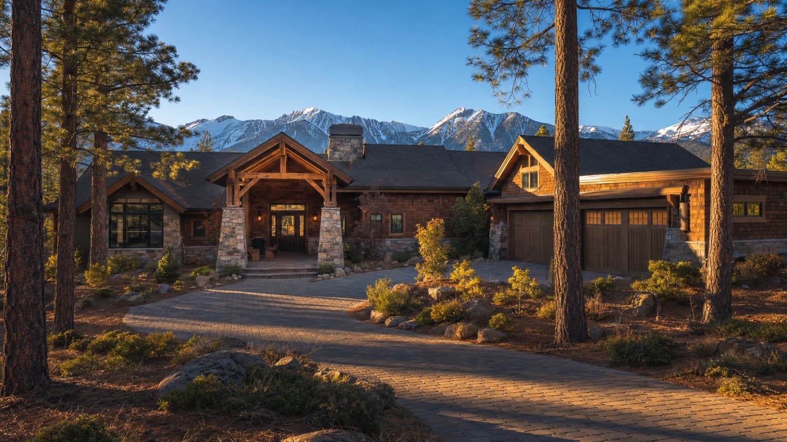 Dayton, Nevada — Carson River valley and Sierra Nevada foothills in Lyon County