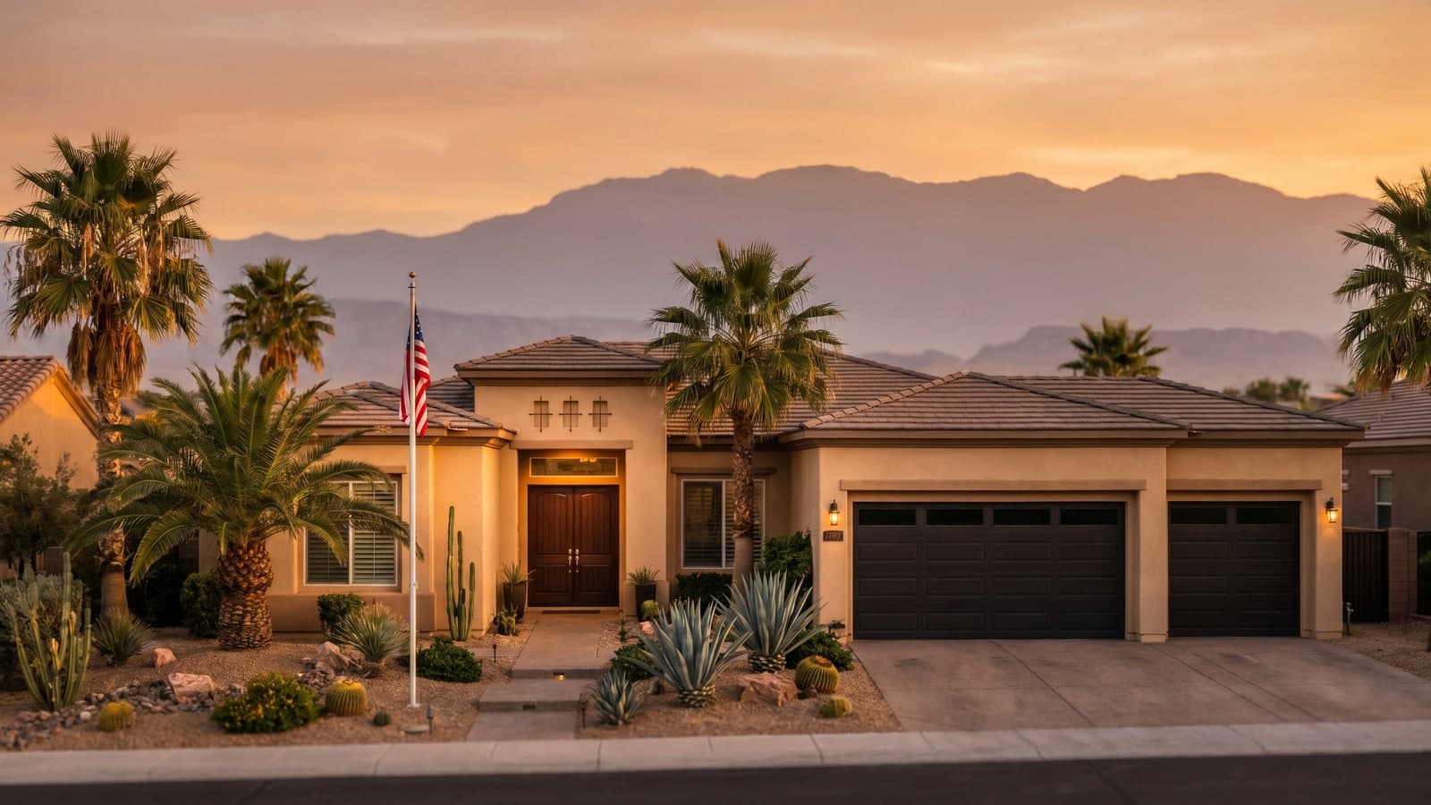 VA home loan benefits for Nellis AFB military families
